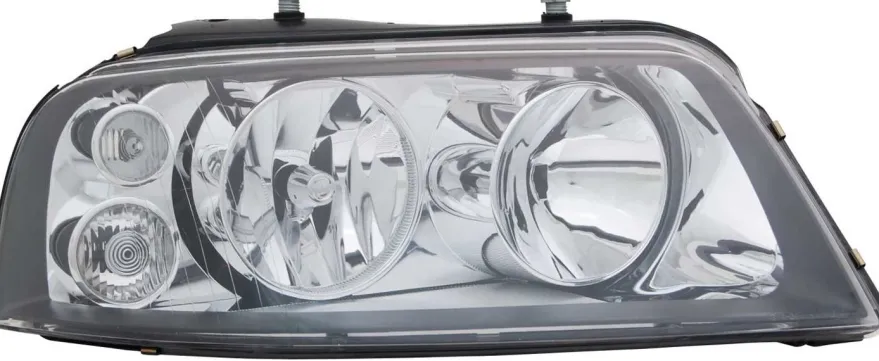 Strålkastare Vänster Svart Seat Alhambra, Sharan