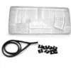 Strålkastarglas vänster Volvo 740 745 760 765