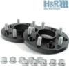 Svarta Spacers 15mm Volvo C30, V40, V50 Ford Focus, C-Max, Mondeo mm