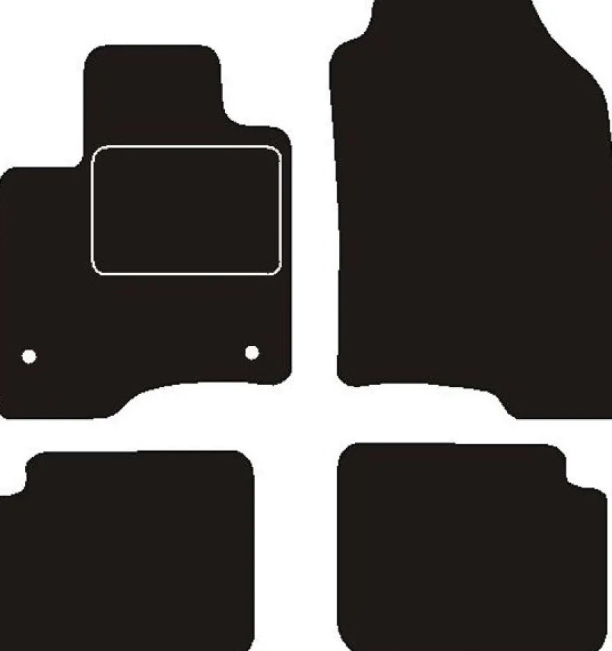 Textilmattor Fiat Panda Hybrid 2020->