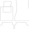 Textilmattor H-line BMW 5-Serien G30