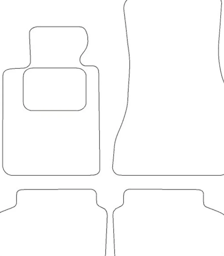 Textilmattor H-line BMW 5-Serien G30