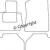 Textilmattor H-line BMW X3 F25