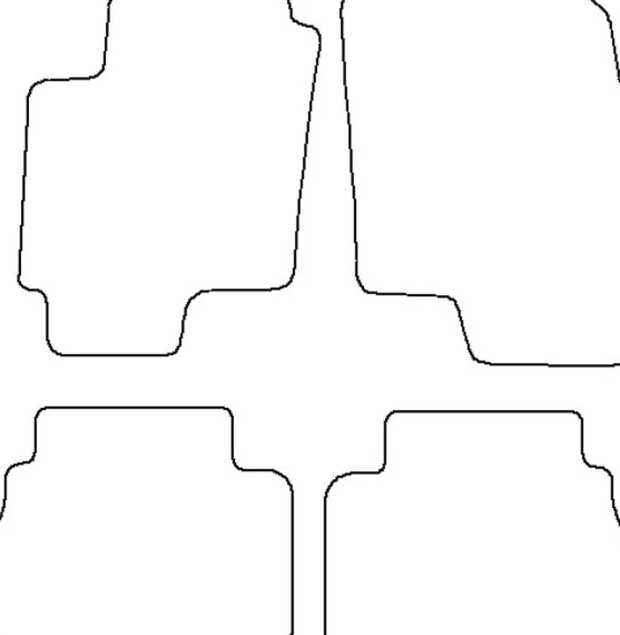 Textilmattor H-line Chevrolet Epica