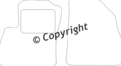 Textilmattor H-line Fiat Fiorino Combi