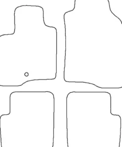 Textilmattor H-line Fiat Panda III