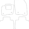 Textilmattor H-line Ford Edge Sport