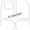 Textilmattor H-line Ford Fusion