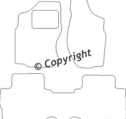 Textilmattor H-line Ford Maverick
