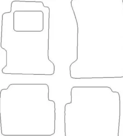 Textilmattor H-line Honda Accord V