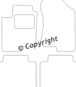 Textilmattor H-line Hyundai Grandeur