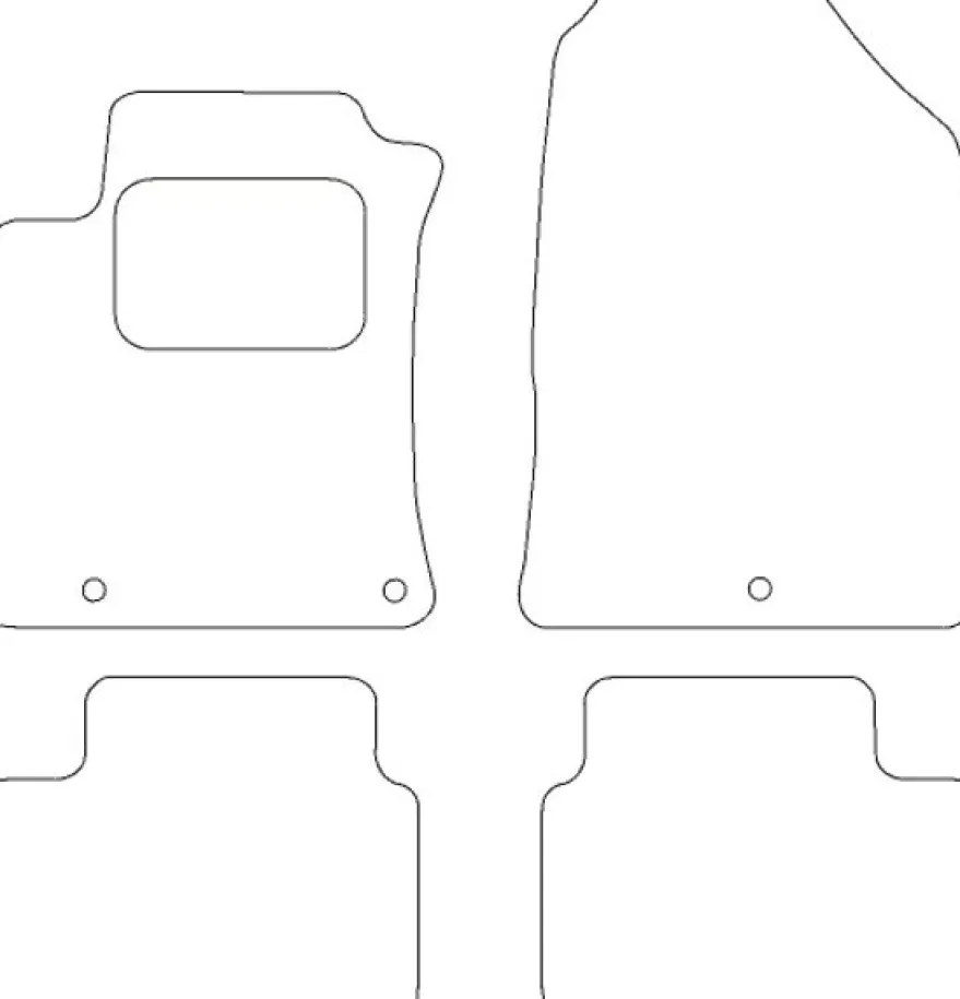 Textilmattor H-line Hyundai i30