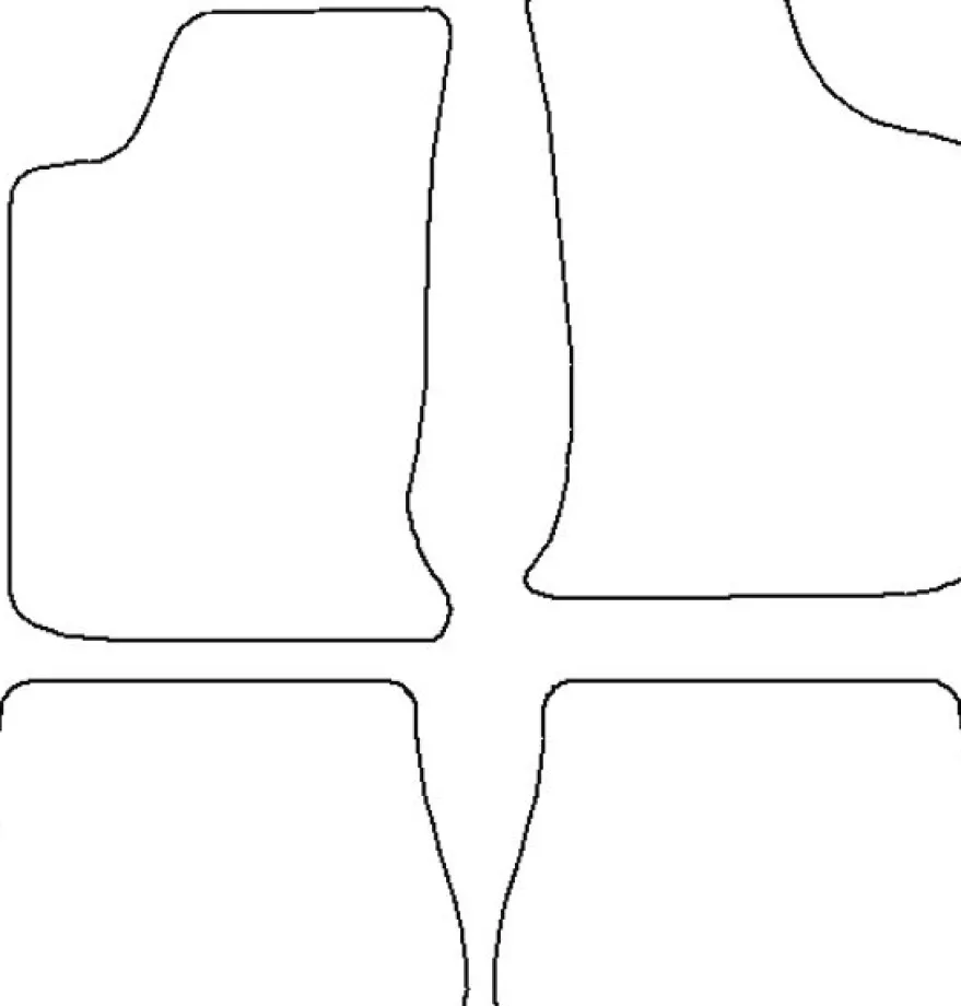 Textilmattor H-line Hyundai S Coupe