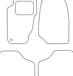 Textilmattor H-line Jeep Cherokee KJ