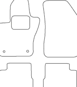 Textilmattor H-line Jeep Renegade