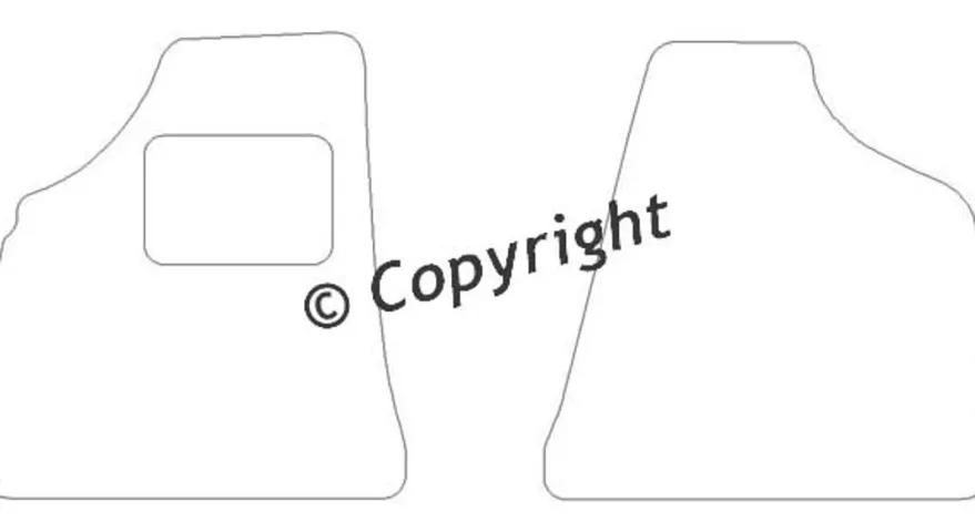 Textilmattor H-line Kia Carnival III