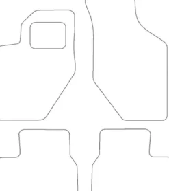 Textilmattor H-line Lada Kalina II
