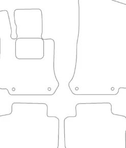 Textilmattor H-line Mercedes-Benz GLC X253