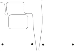 Textilmattor H-line Mercedes-Benz R172 SLC