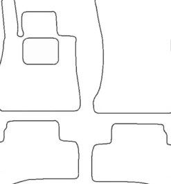 Textilmattor H-line Mercedes-Benz S-Klass W222
