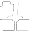 Textilmattor H-line Mitsubishi Grandis 2