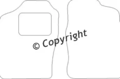 Textilmattor H-line Mitsubishi L200