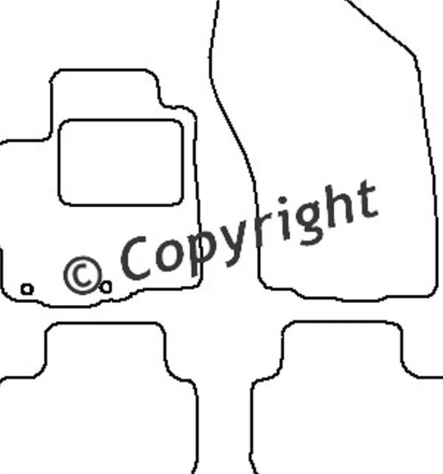 Textilmattor H-line Peugeot 4008