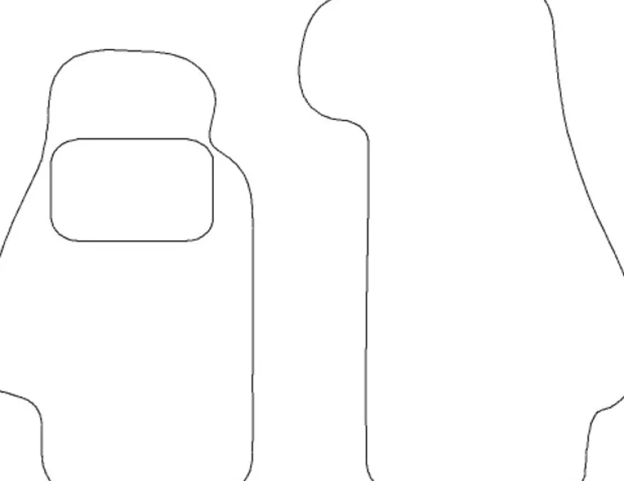 Textilmattor H-line Porsche BT5