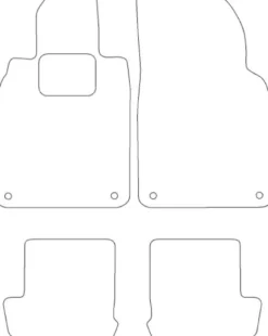 Textilmattor H-line Porsche 911 Carerra MJ/Cab