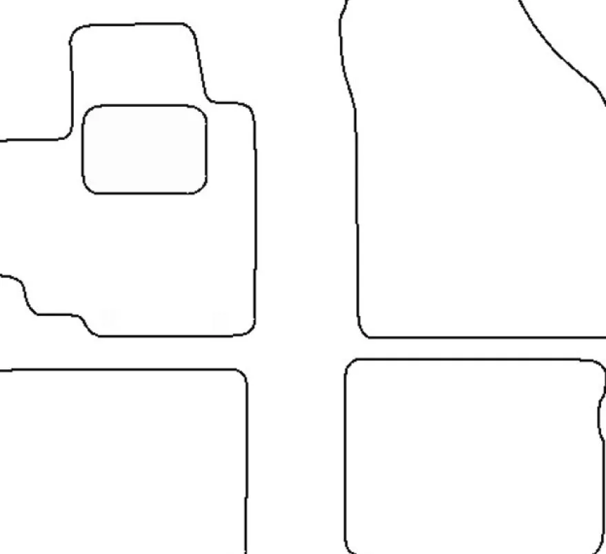 Textilmattor H-line Suzuki Celerio