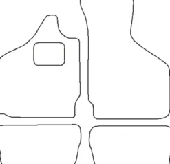 Textilmattor H-line VW Karmann Ghia