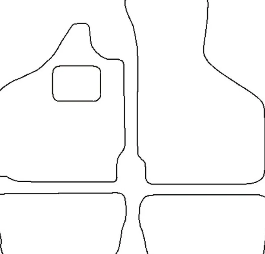 Textilmattor H-line VW Karmann Ghia