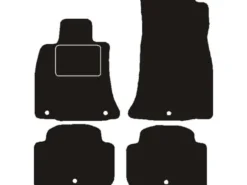 Textilmattor Kia Stinger CK 2017->