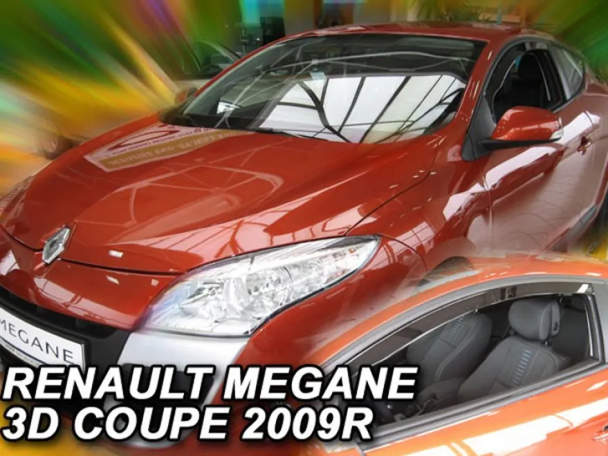 Vindavvisare Renault Megane MK3 Coupe 3-Dörrars mellan 2009-2015