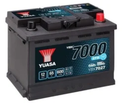 Yuasa EFB YBX7027 12V 65Ah 600AStart Stopp BilBatteri