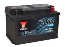Yuasa EFB YBX7100 12V 65Ah 650AStart Stopp BilBatteri